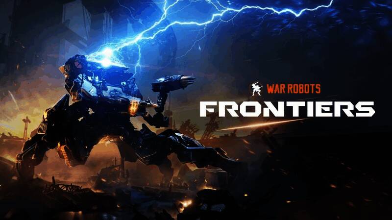 《战争机器人：前线》第二赛季宣传图，多台机甲激烈对战