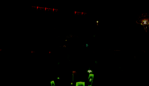 苔丝绮幻在战场中施法辅助队友的动态场景