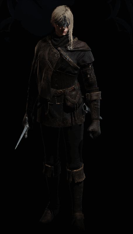 铁眼流放骑士与无名指李奥纳尔套装对比，设计感强烈