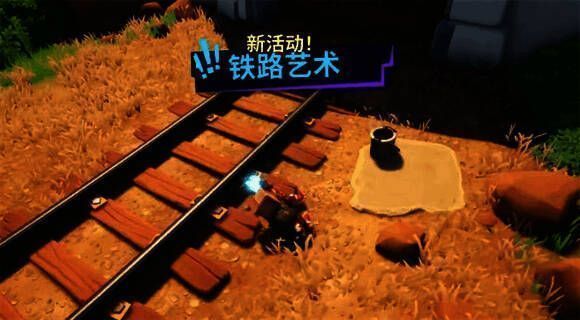 角色正往墙上涂抹油漆制作壁画的场景