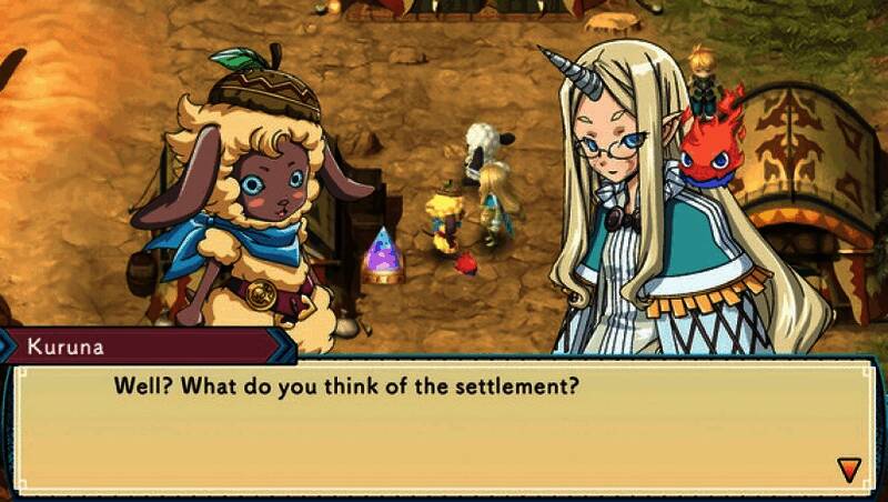 《符文工厂3豪华版》主角麦斯在农田劳作并与怪物互动的场景