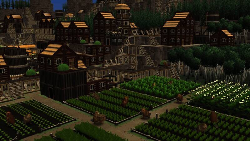 《海狸浮生记》中一群机智的海狸正在建造垂直结构的城市