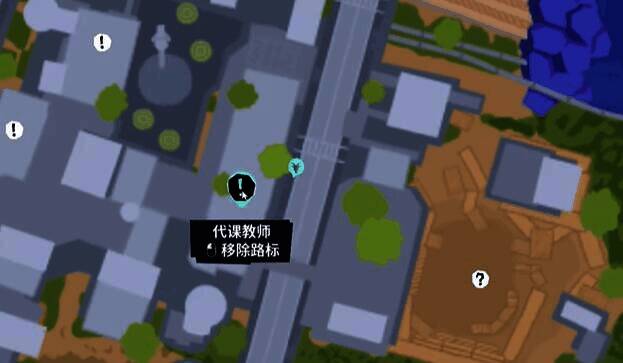 玩家在教室中与一群小山羊进行互动教学场景