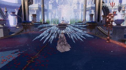 玩家领取翅膀与坐骑的界面展示