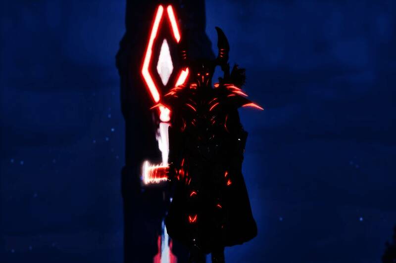 角色李美盈在冰原上战斗的高清立绘，背景有巨型怪兽逼近