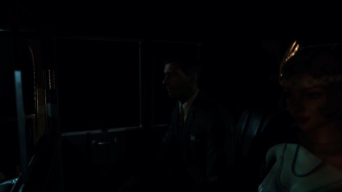 《罪恶帝国》游戏画面展示，角色站在城市街头，背景充满复古风格