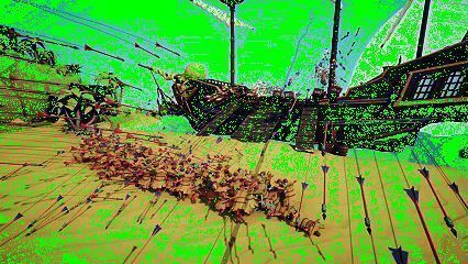 草原牛马变身直立猿攻击仙人掌，画面夸张搞笑