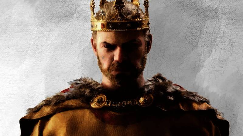 《十字军之王3》新增王冠装饰展示，金色与宝石镶嵌的华丽头饰