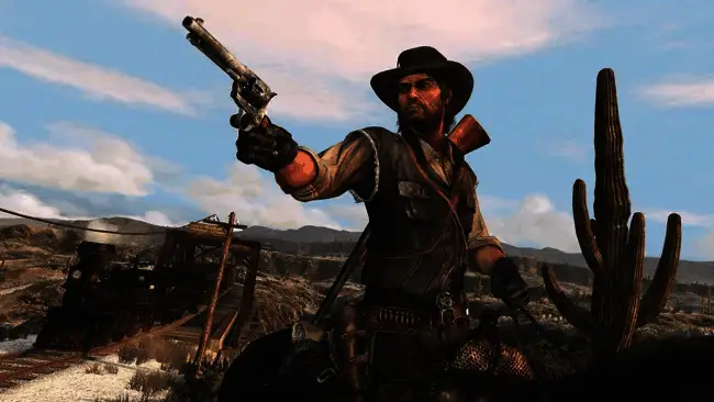 Rob Wiethoff直播画面，正在游玩《荒野大镖客》游戏