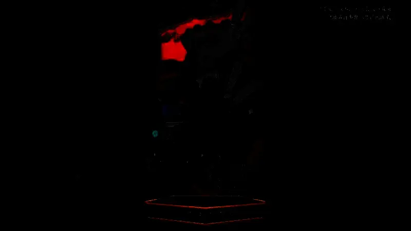 联动角色在战场中帅气登场，背景融合了P5R风格元素