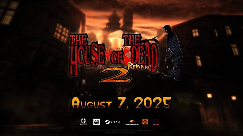 《死亡之屋2：重制版》游戏实机画面展示，枪战激烈，特效逼真