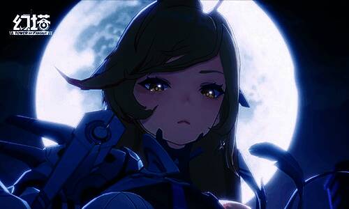 安托莉雅身穿军装，神情坚毅地站在作战地图前