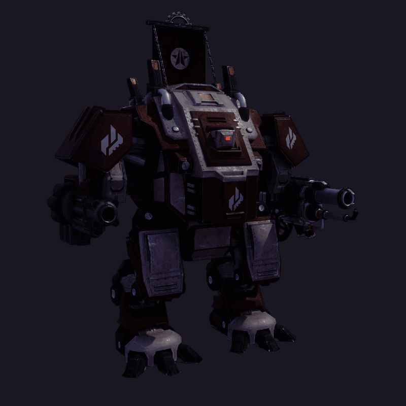 潜兵与巨型烈焰轰炸者对抗场景，火焰特效覆盖战场