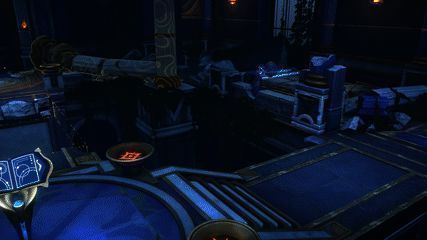 玩家操控时间回溯进行解谜的动态画面