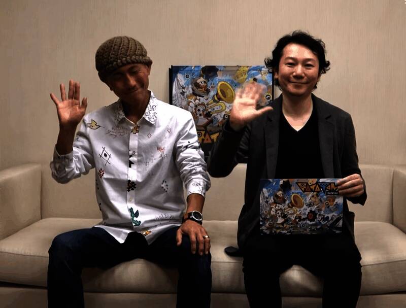 开发团队合影与游戏LOGO，展现团队热情与创作理念