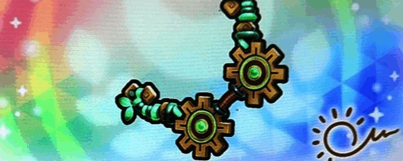 玩家与黑豹角色在聚落门口对话的场景，界面显示获得图纸提示