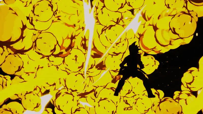 角色技能释放瞬间，全屏特效震撼视觉冲击