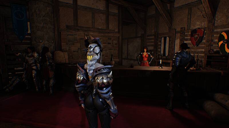 地下城探索场景，神秘光影营造出紧张氛围