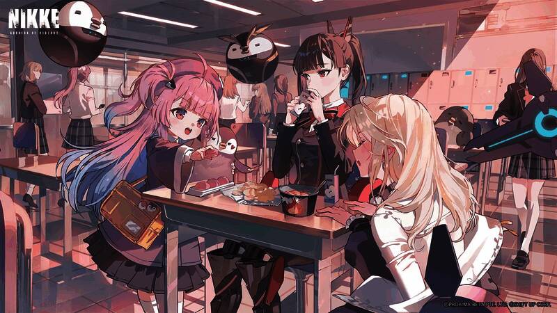 妮姬角色玛丽安特写画面，眼神坚定，充满故事感