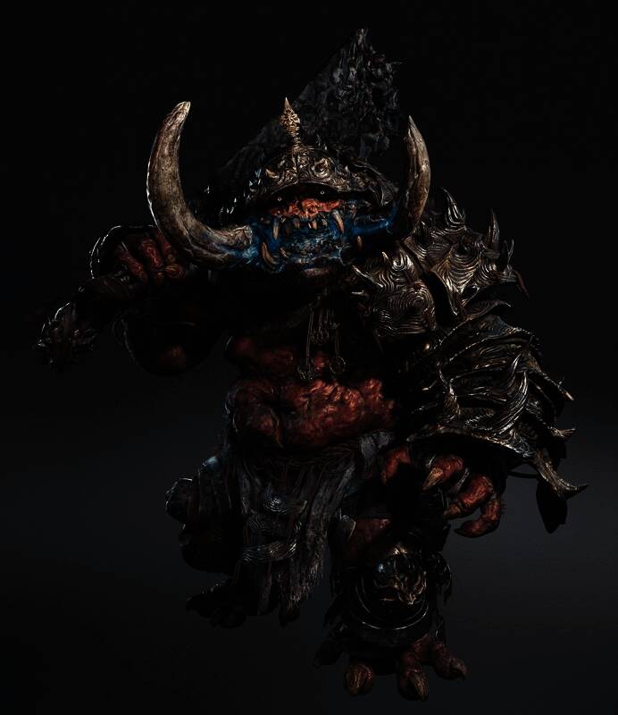 大唾拉张开血盆大口准备吞噬猎物，画面充满压迫感