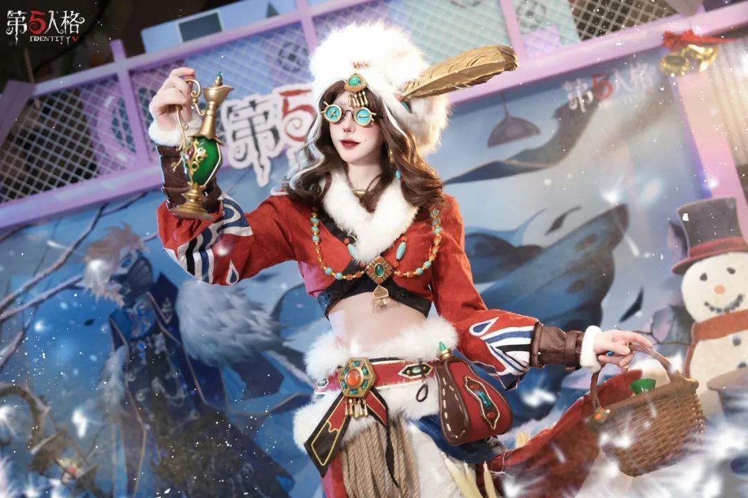 玩家参与庄园涂鸦互动游戏，现场设置节气主题展板