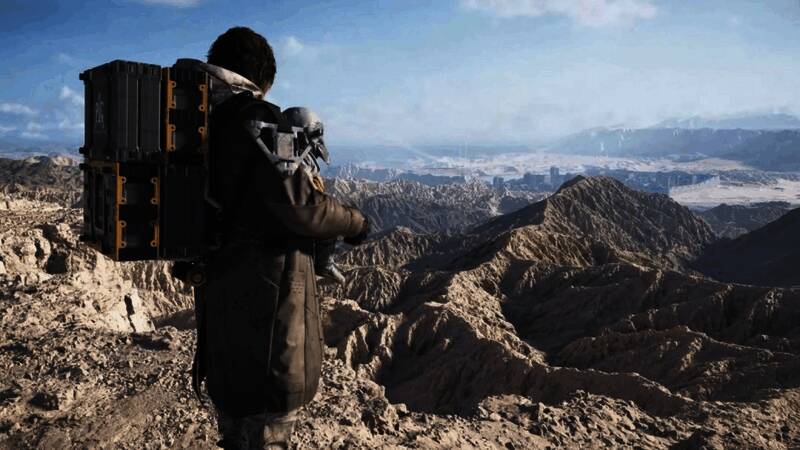 《死亡搁浅2》概念图展示神秘场景，氛围感十足