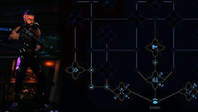 开发者访谈画面，展示制作团队在工作室讨论游戏设计