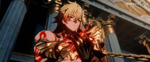 遐蝶紧抱开拓者，眼神坚毅