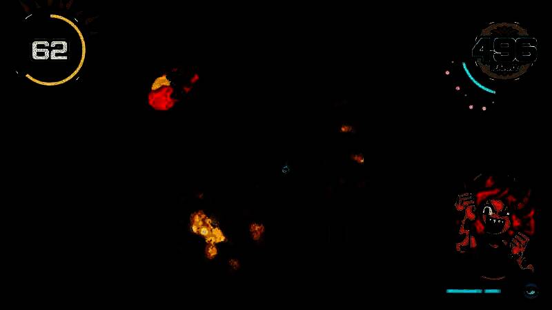 角色拾取发光礼物包裹画面，周围漂浮多个未打开的礼物盒