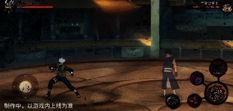 卡卡西释放终极奥义须佐能乎·神威雷切，敌人被完全压制