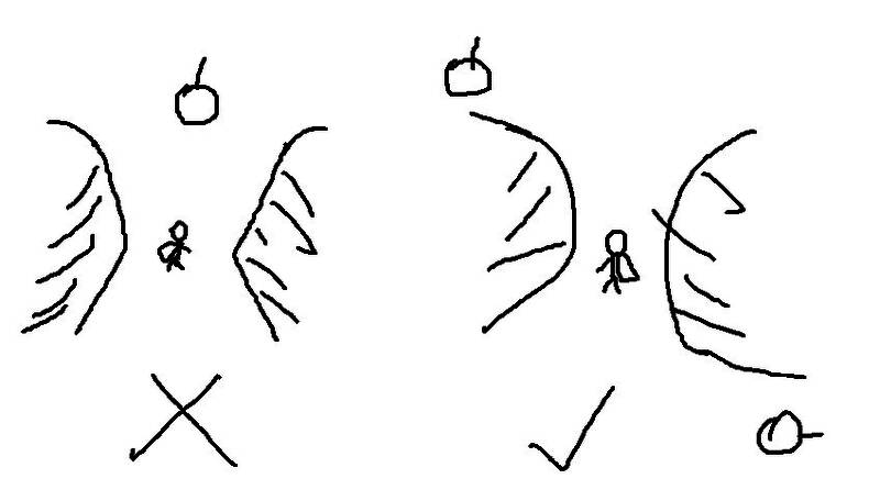 炮塔被部署在高台之上，射界开阔无遮挡