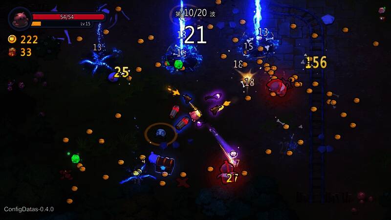 游戏剧情插图，描绘超级猫与怪兽激烈对战的场面