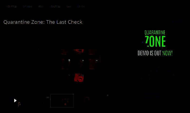 游戏内场景截图，一位角色手持检测设备，在昏暗的检查站内部进行操作，气氛紧张