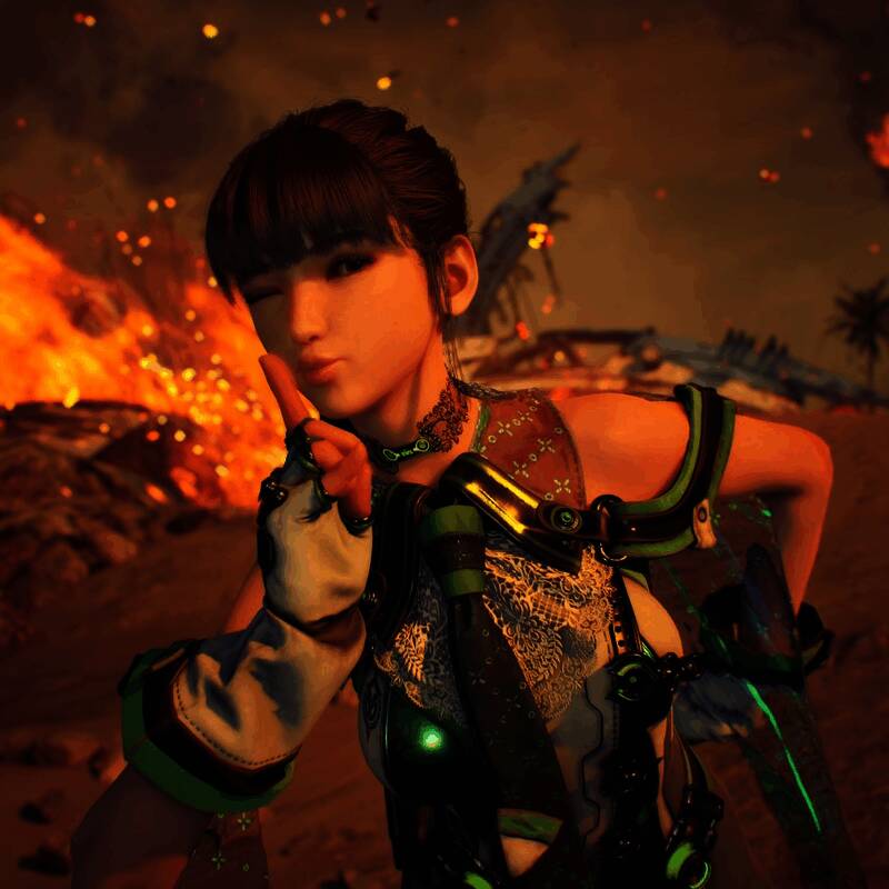 《剑星》Steam页面玩家在线数据统计图