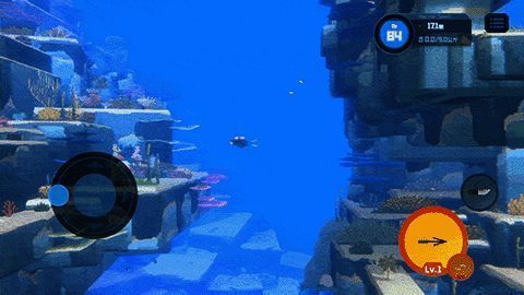 游戏主界面及操作按钮布局示意图