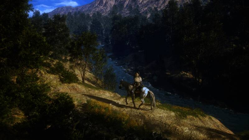 梦幻般的场景，空中漂浮着神秘符文，角色悬浮其中仿佛置身梦境