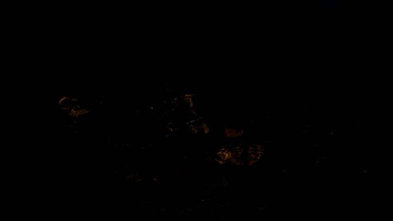 沙漠中的遗迹探险，阳光洒落在古老石柱上，营造出神秘氛围