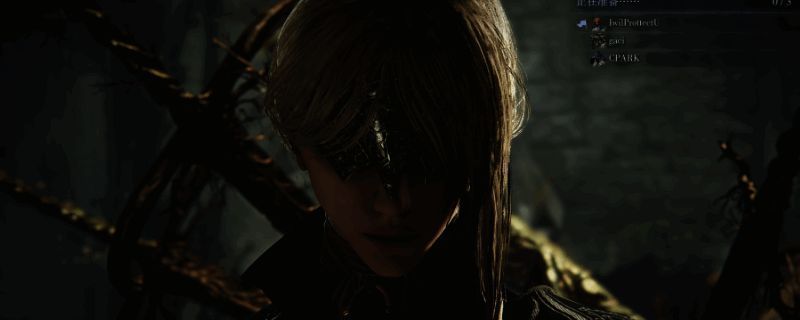 玩家操控角色在黑暗奇幻风格的地图中探索战斗