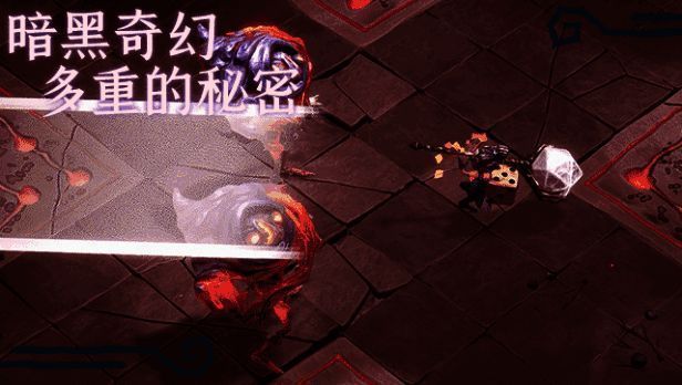 战斗场景图，主角掷出骰子，周围敌人围攻而来，画面充满张力