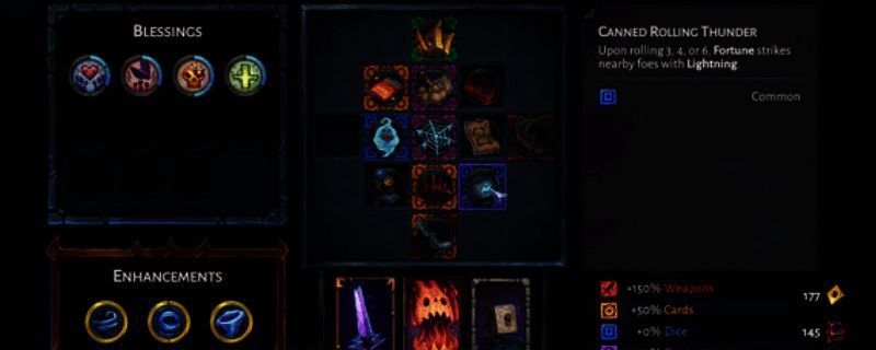 游戏主界面截图，展示奇幻风格的王国地图与骰子元素