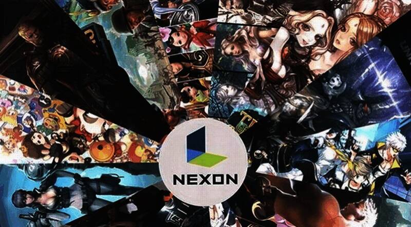 Nexon旗下游戏角色合集展示墙，涵盖多个经典系列形象