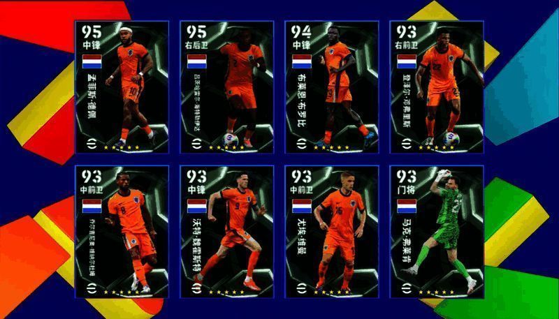 荷兰国家队精选球员集体亮相，阵容豪华