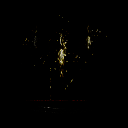 皮蛋Boss战斗画面，展示核弹攻击特效