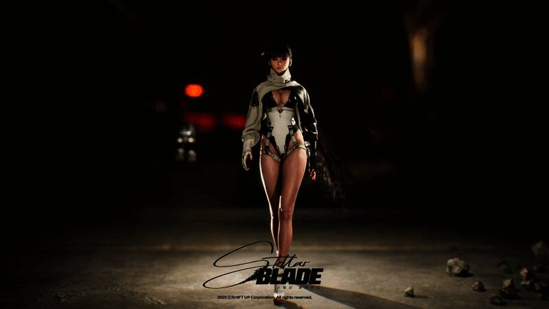 《剑星》战斗场景截图，角色施展华丽连招对抗巨型外星生物