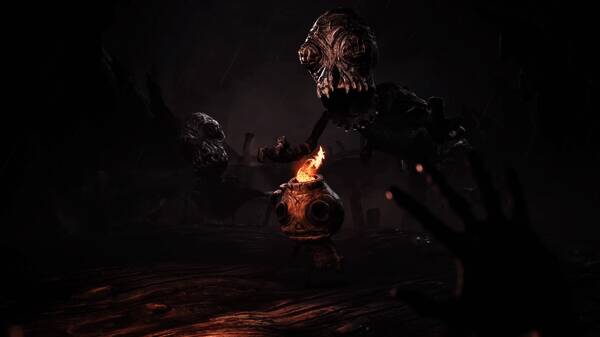 月影工作室团队工作场景，桌上摆放黏土角色模型