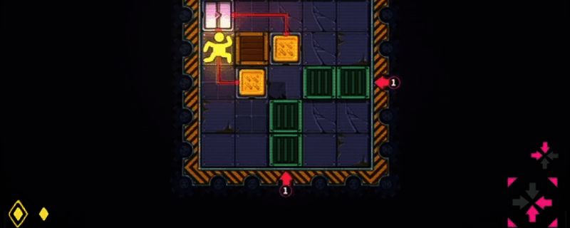 游戏主界面展示，背景为充满科技感的密室环境，中央悬浮着一个巨大的红色按钮