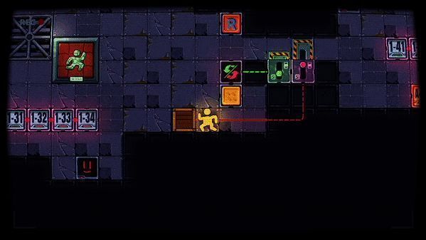 虚拟展品展示区，墙上陈列着带有黑色幽默风格的艺术作品与文字说明