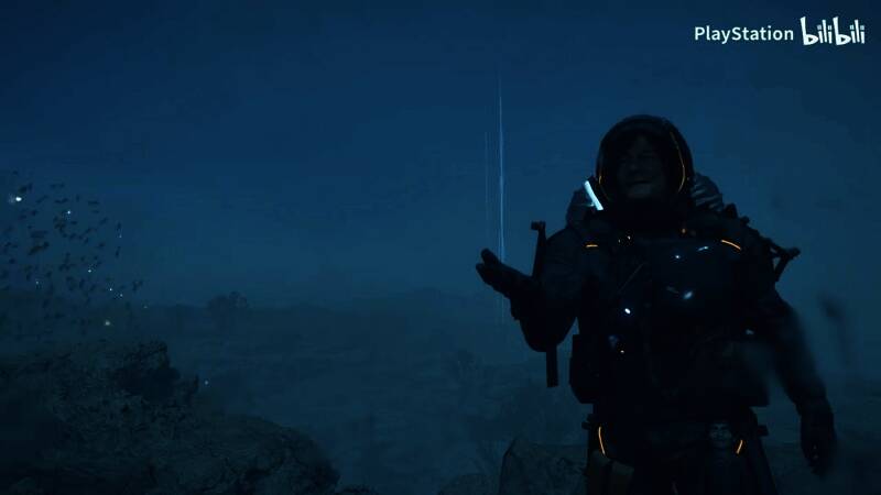 未来都市夜景，霓虹灯与高科技建筑交相辉映