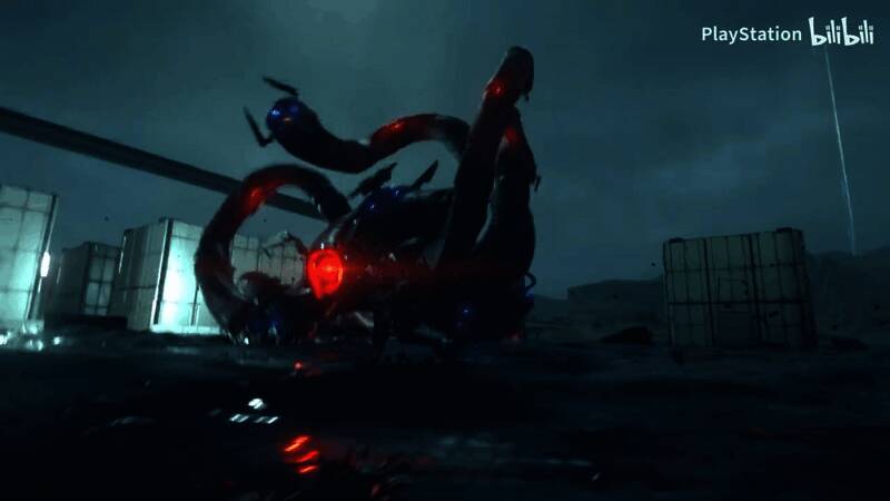 冥滩之地全景图，充满末世科幻气息与超自然元素