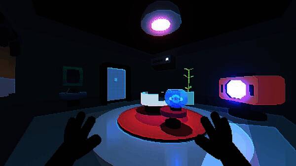 游戏内市场区域场景，摊位琳琅满目，人群熙熙攘攘